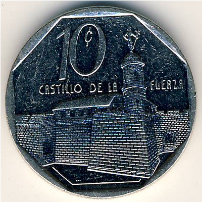 Cuba, 10 centavos, 1994
