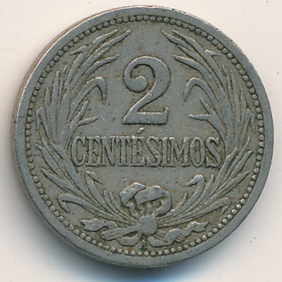 Уругвай, 2 сентесимо (1901–1941 г.)