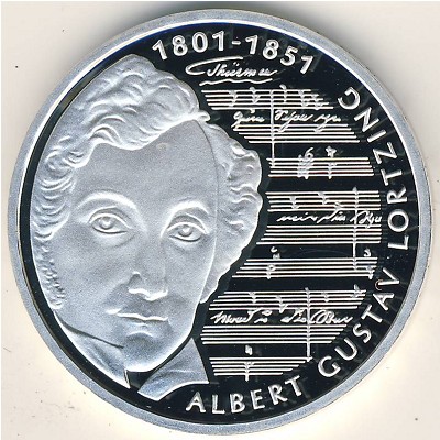 ФРГ, 10 марок (2001 г.)
