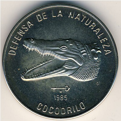 Cuba, 1 peso, 1985