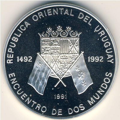 Уругвай, 50000 новых песо (1991 г.)
