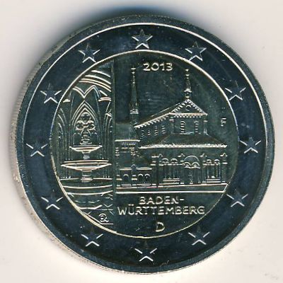Germany, 2 euro, 2013