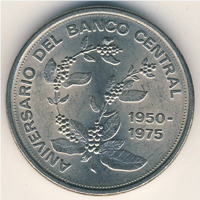 Costa Rica, 5 colones, 1975