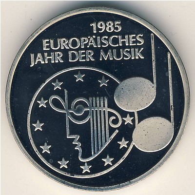 West Germany, 5 mark, 1985