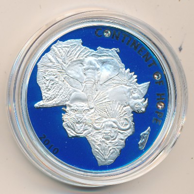 Ivory Coast, 1000 francs CFA, 2010