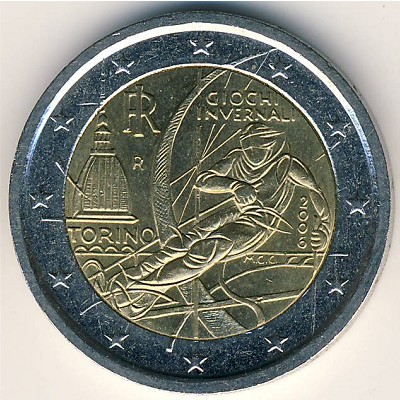 Italy, 2 euro, 2006