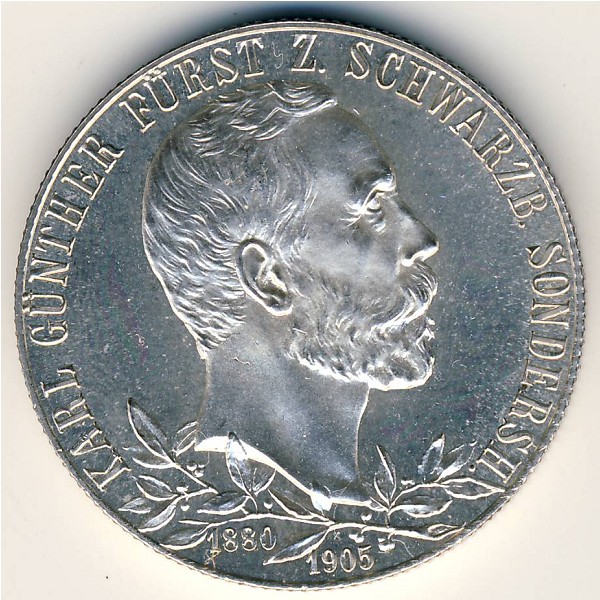 Шварцбург-Зондерхаузен, 2 марки (1905 г.)