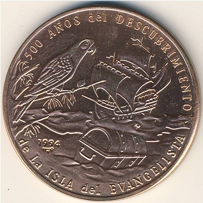 Куба, 1 песо (1994 г.)