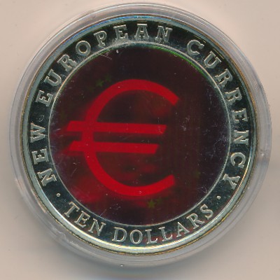 Либерия, 10 долларов (2003 г.)