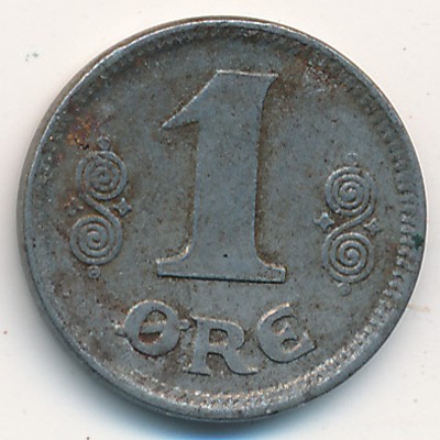 Дания, 1 эре (1918–1919 г.)