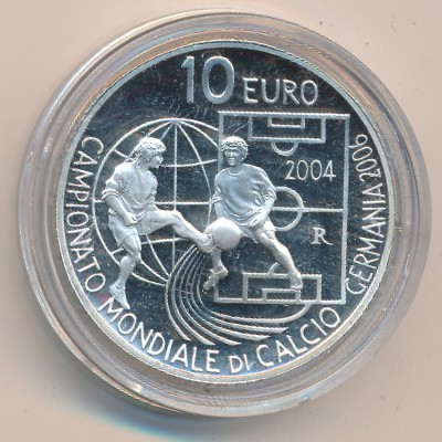 San Marino, 10 euro, 2004
