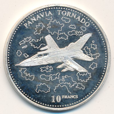 Congo Democratic Repablic, 10 francs, 2003 Congo Democratic Repablic, 10 francs, 2003