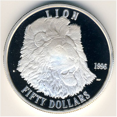 Marshall Islands, 50 dollars, 1996