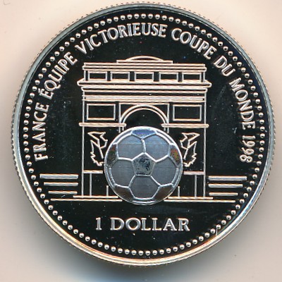 Острова Кука, 1 доллар (1998 г.)