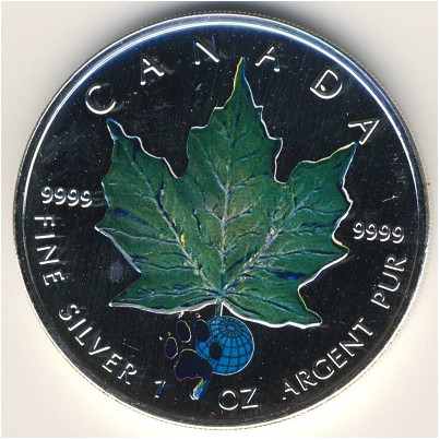 Canada, 5 dollars, 2002