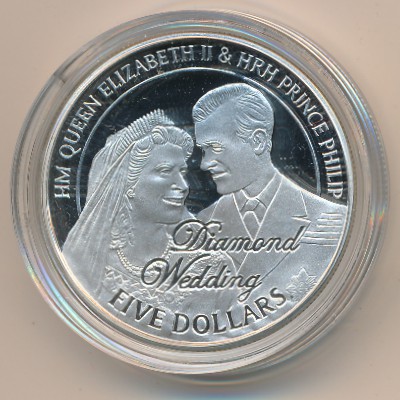 Nauru, 5 dollars, 2007