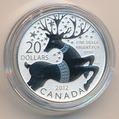 Canada, 20 dollars, 2012