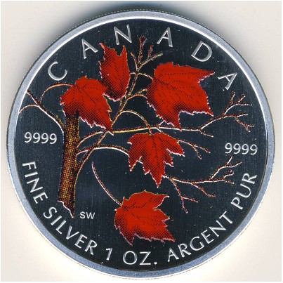 Canada, 5 dollars, 2004