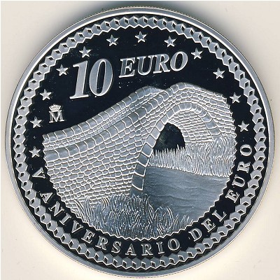 Испания, 10 евро (2007 г.)