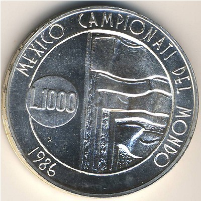 Сан-Марино, 1000 лир (1986 г.)