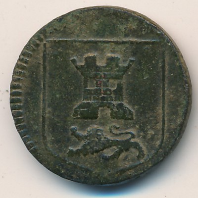 Великобритания, 1 фартинг (1667–1670 г.)