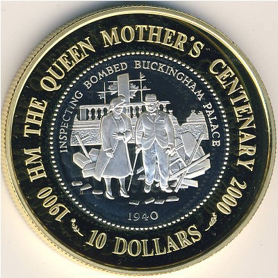 Соломоновы острова, 10 долларов (2000 г.)