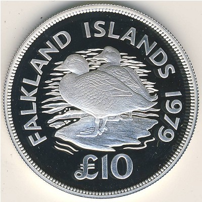 Фолклендские острова, 10 фунтов (1979 г.)