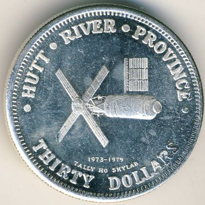 Hutt River Province., 30 dollars, 1979