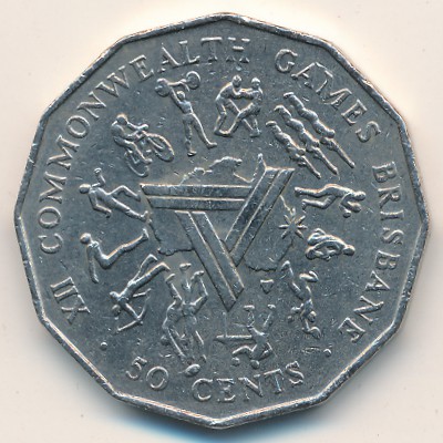 Australia, 50 cents, 1982