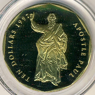 Marshall Islands, 10 dollars, 1997