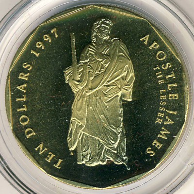 Маршалловы острова, 10 долларов (1997 г.)