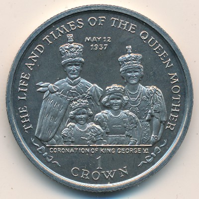 Isle of Man, 1 crown, 2000