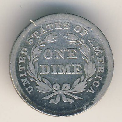 США, 1 дайм (1837–1838 г.)