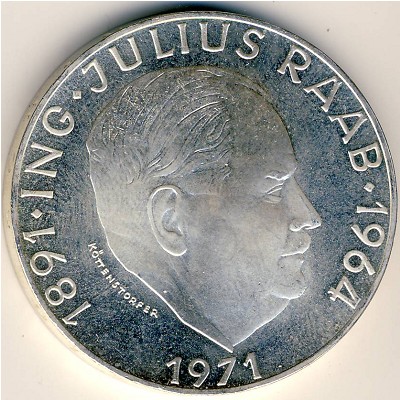 Austria, 50 schilling, 1971