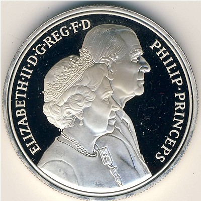 Great Britain, 5 pounds, 1997