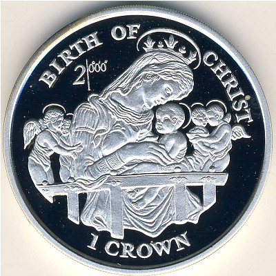 Isle of Man, 1 crown, 1997