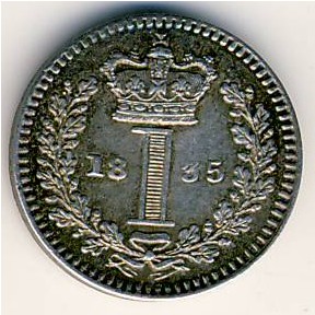 Great Britain, 1 penny, 1831–1837
