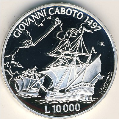 San Marino, 10000 lire, 1997