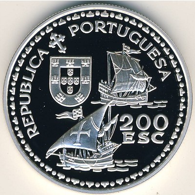 Portugal, 200 escudos, 1994