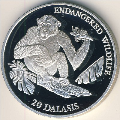 Гамбия, 20 даласи (1993–1994 г.)