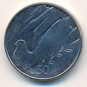 Сан-Марино, 50 лир (1990 г.)