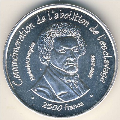 Мали., 2500 франков (2007 г.)