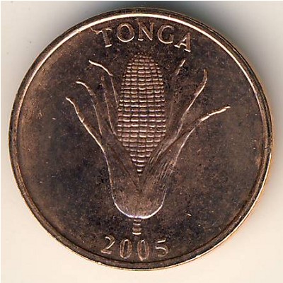 Tonga, 1 seniti, 1981–1996