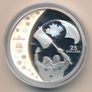 Canada, 25 dollars, 2007