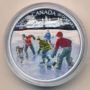 Canada, 20 dollars, 2014