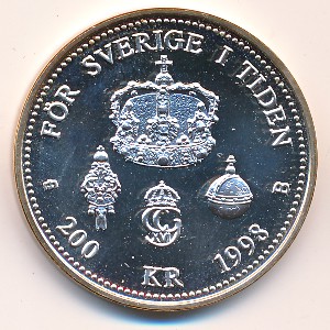 Швеция, 200 крон (1998 г.)