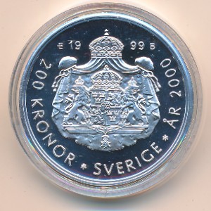 Sweden, 200 kronor, 1999