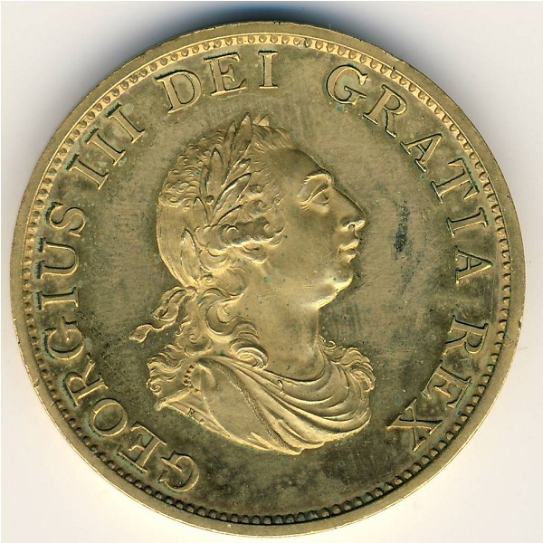 Great Britain, 1/2 penny, 1799