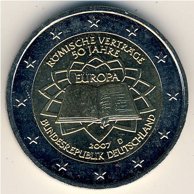 Germany, 2 euro, 2007