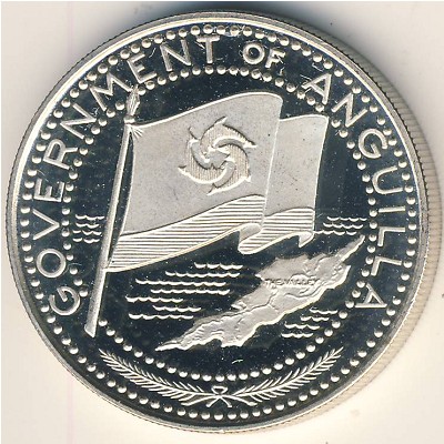 Ангилья, 2 доллара (1969–1970 г.)